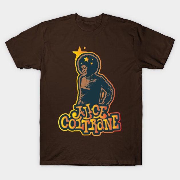 Alice Coltrane: Jazz Icon Inspired Design T-Shirt by Boogosh